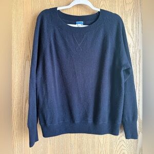 Jcrew Navy Cashmere Women's Sweater